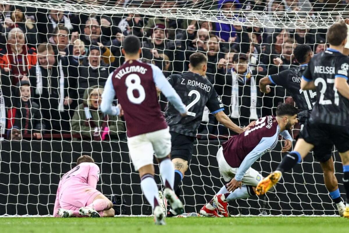 Aston Villa-Bruges 3-0, inglesi ai quarti dopo 42 anni -