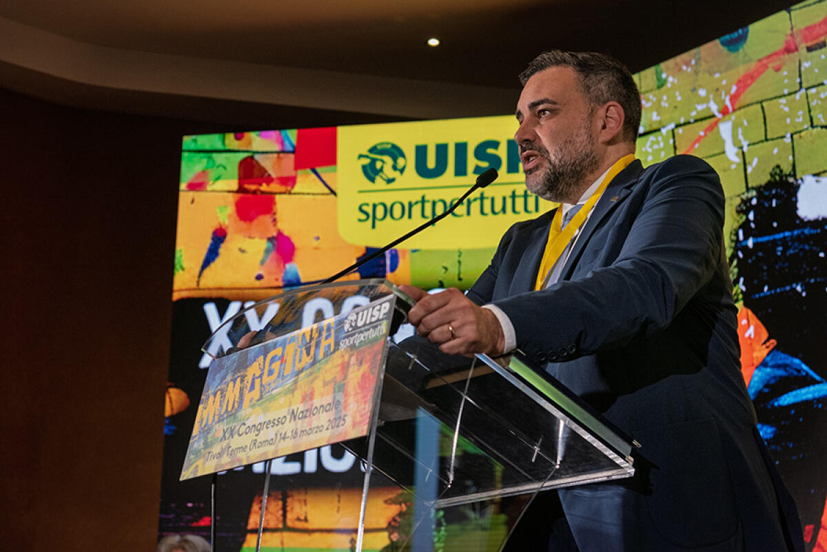 Pesce eletto presidente Uisp all’unanimità - 