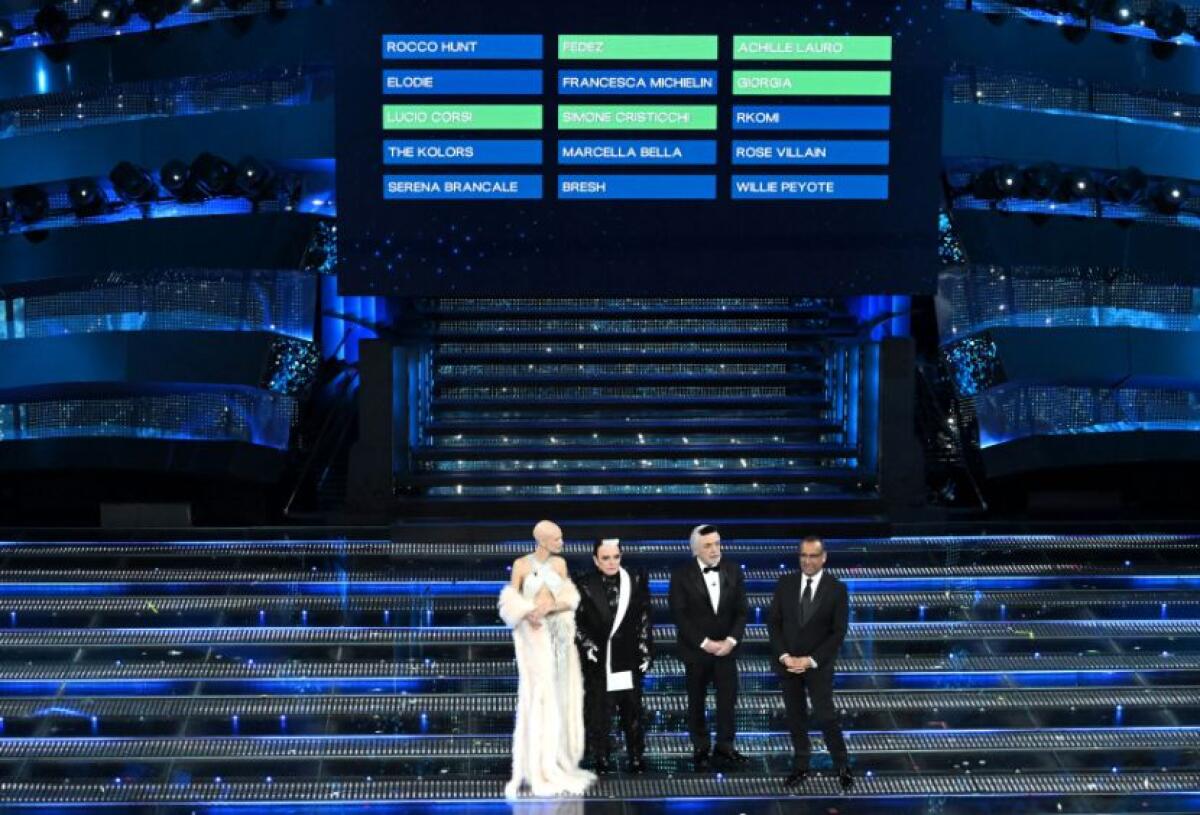 Sanremo, 11,7 milioni di spettatori e 64,5% share per seconda serata - 