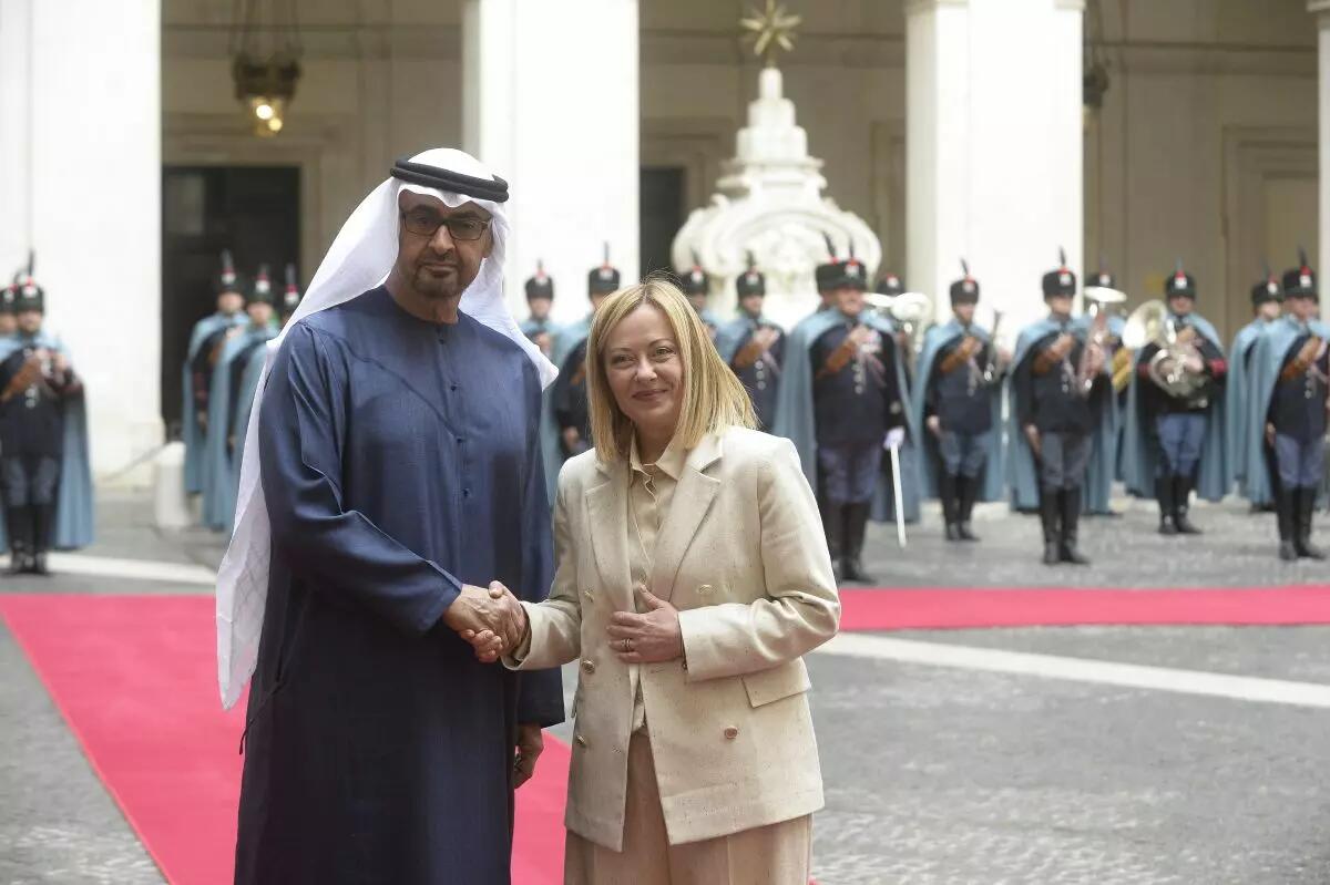 Italia-Emirati Arabi, Meloni “40 miliardi di investimenti” - 