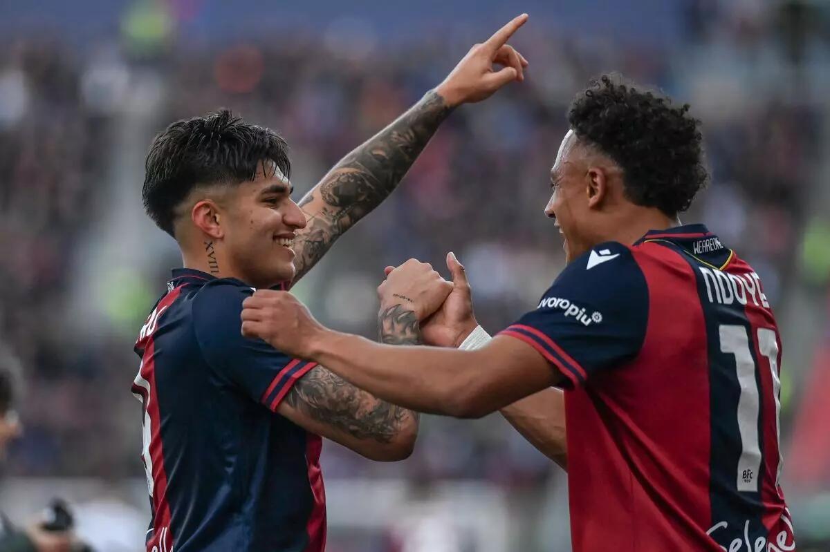 Manita da Champions del Bologna, crolla la Lazio - 