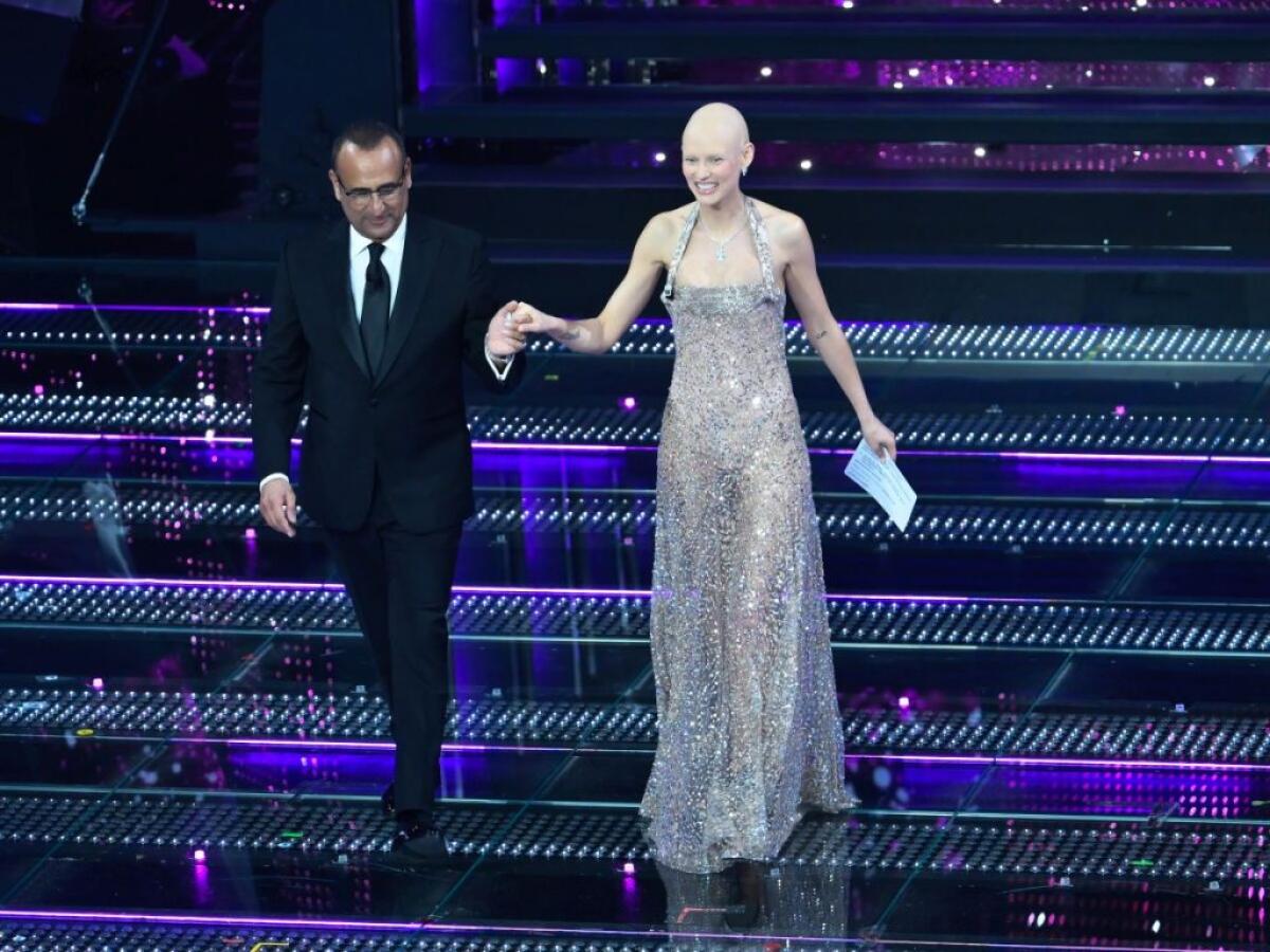 Sanremo, nella top 5 della seconda serata Giorgia, Cristicchi, Fedez, Lauro e Corsi -