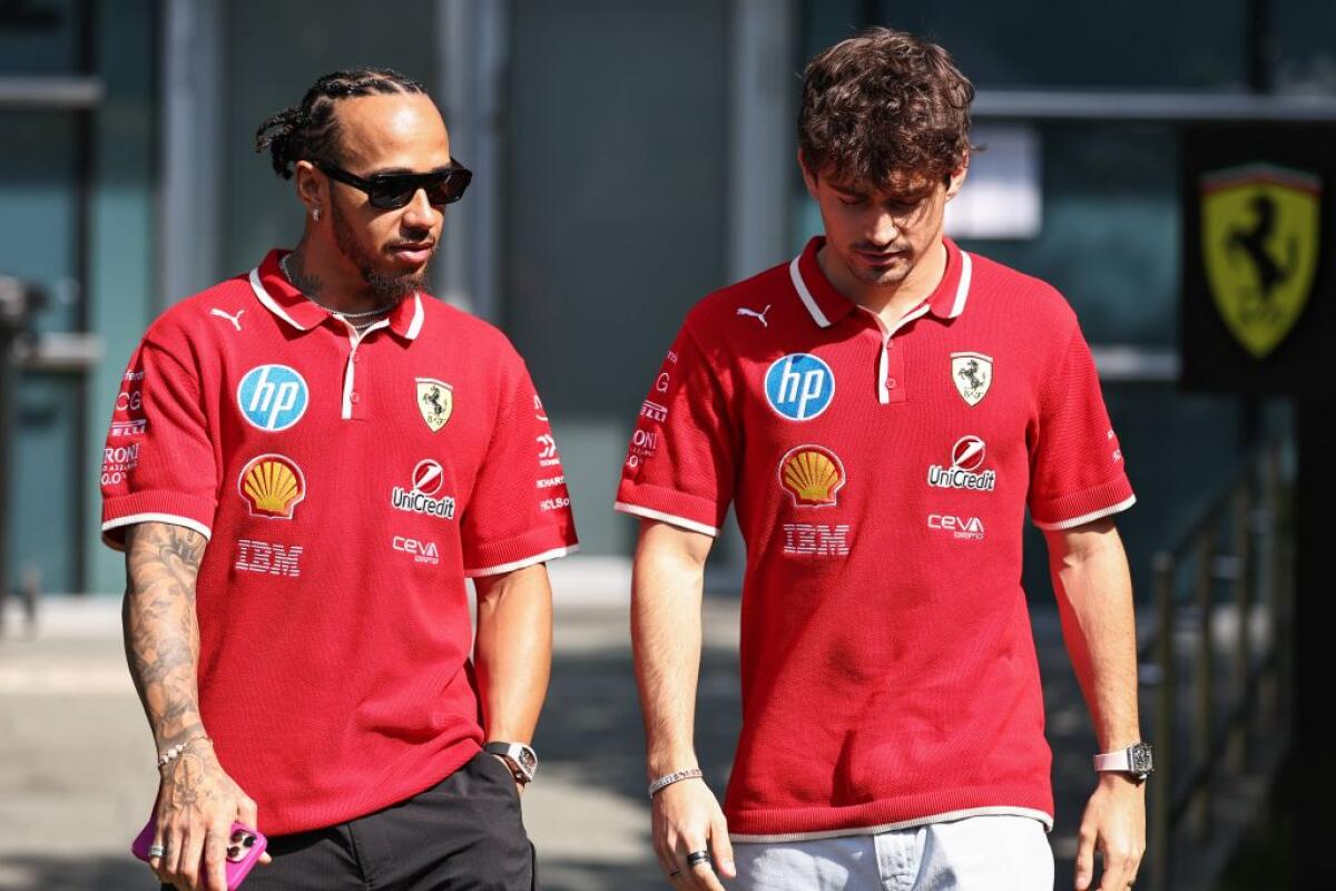 Squalificate in Cina le Ferrari di Leclerc e Hamilton - 