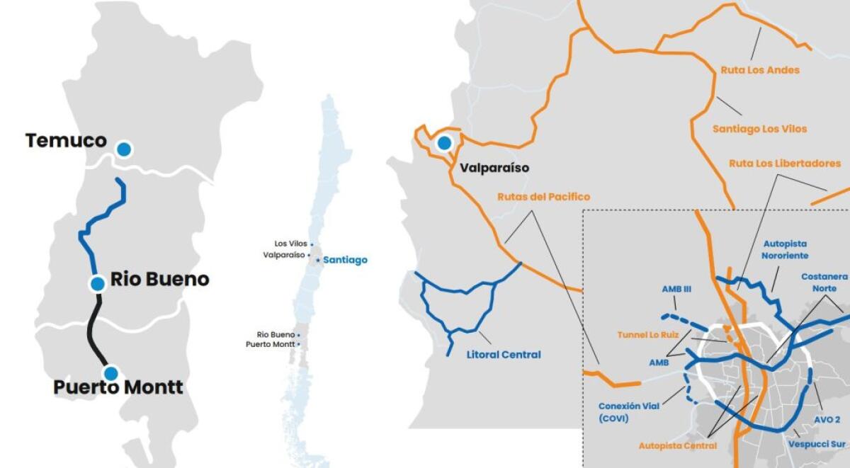 Mundys si espande in Cile, gestirà la Ruta 5 Temuco-Rio Bueno -