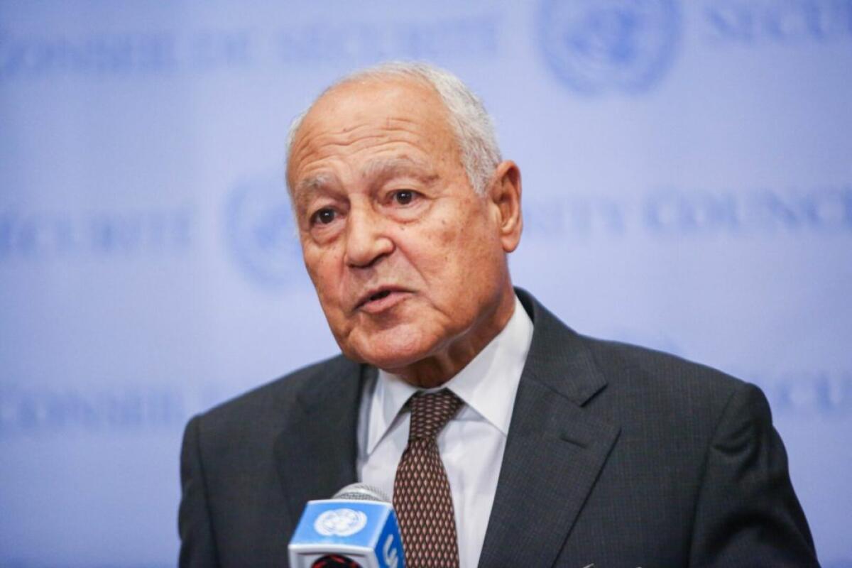 Lega Araba “Spostare i palestinesi è inaccettabile” - 