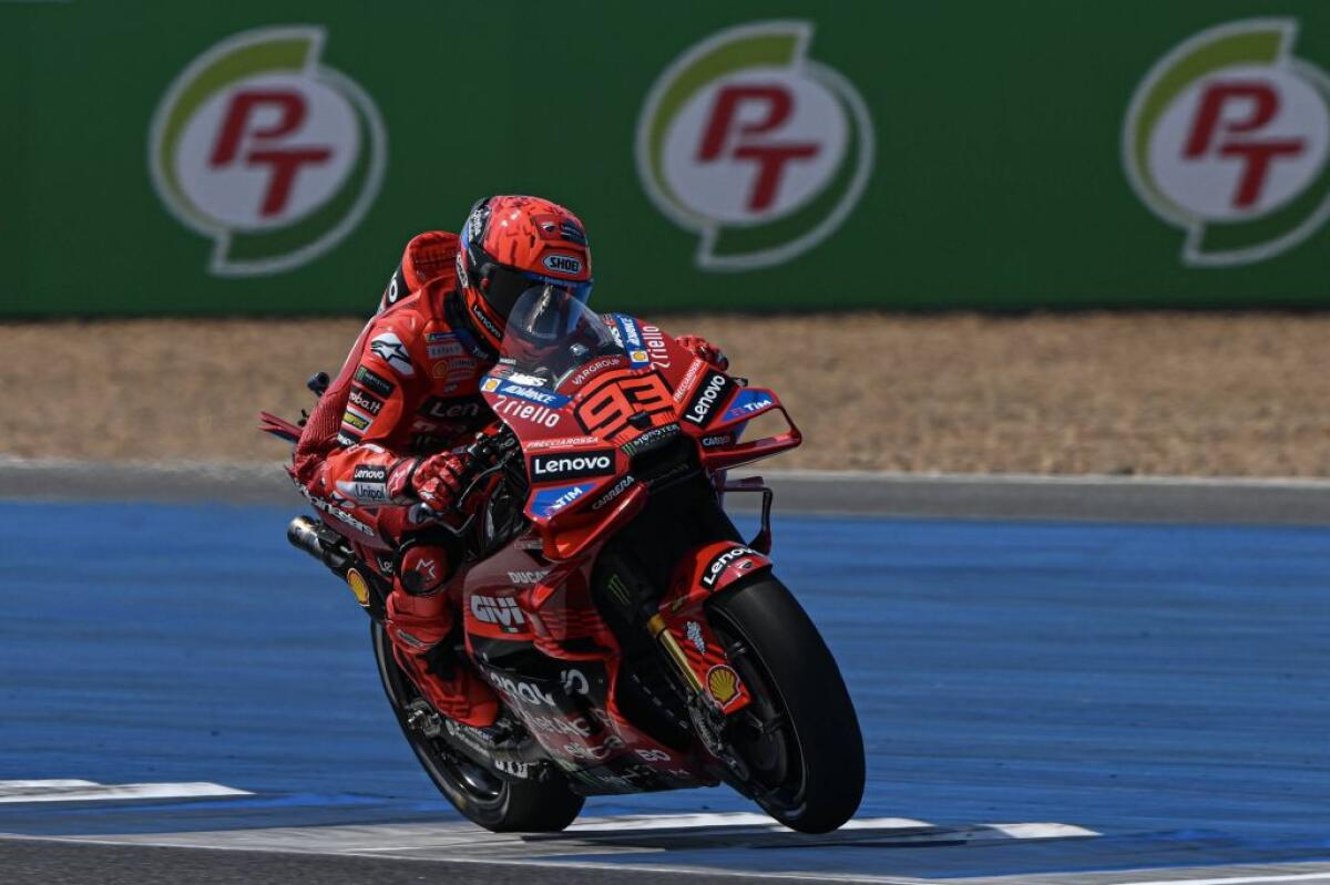 Marc Marquez trionfa nella prima sfida della MotoGp in Thailandia - 