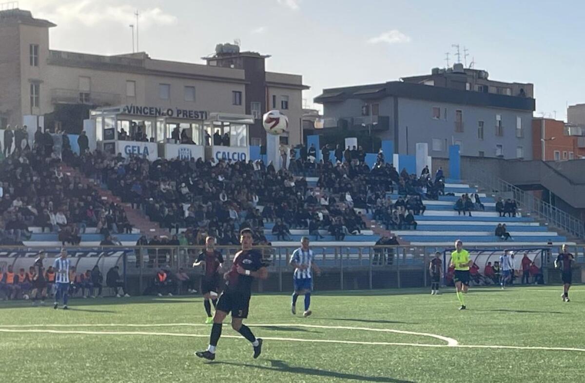 Gela-Folgore, fondamentale vincere per restare in corsa - Foto Davide Gerbino