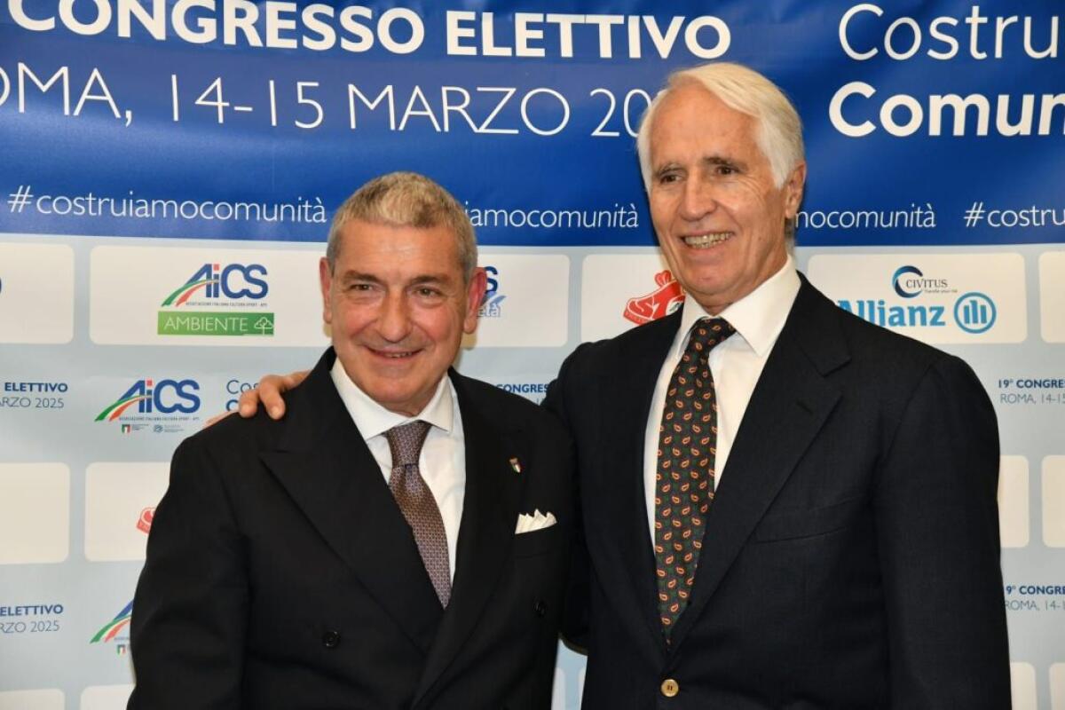 Bruno Molea rieletto presidente AiCS - 