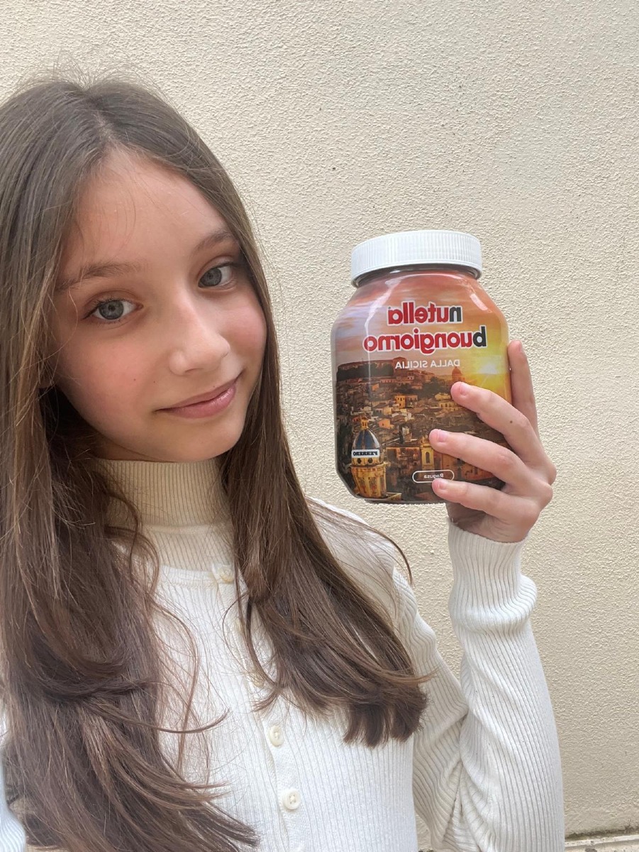 L'undicenne gelese Matilde Tuccio, protagonista dello spot Nutella - 