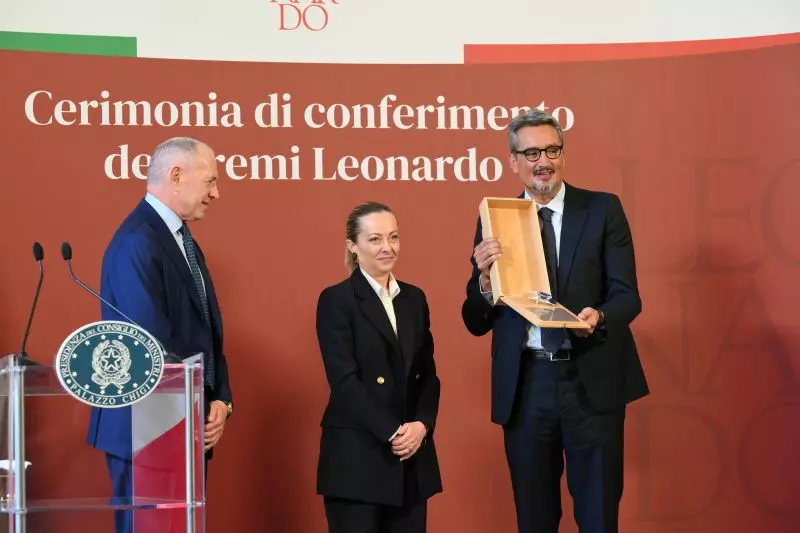 Made in Italy, Giovanni Ferrero riceve il Premio Leonardo 2025 -