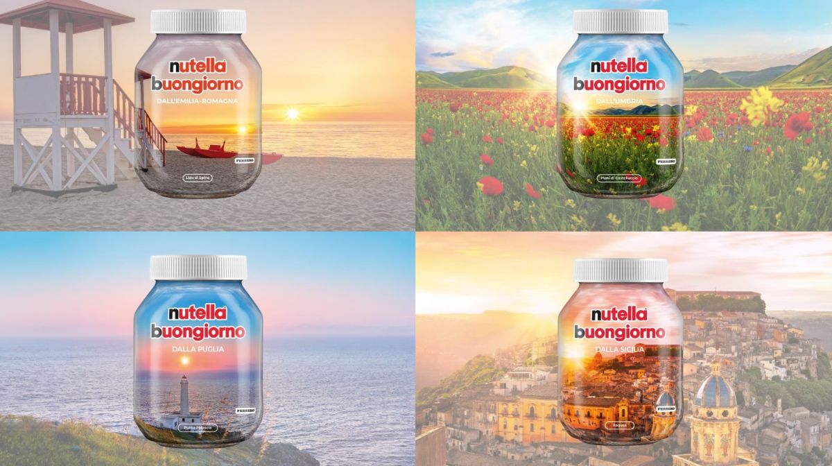 Nutella celebra la bellezza delle albe italiane con una limited edition -