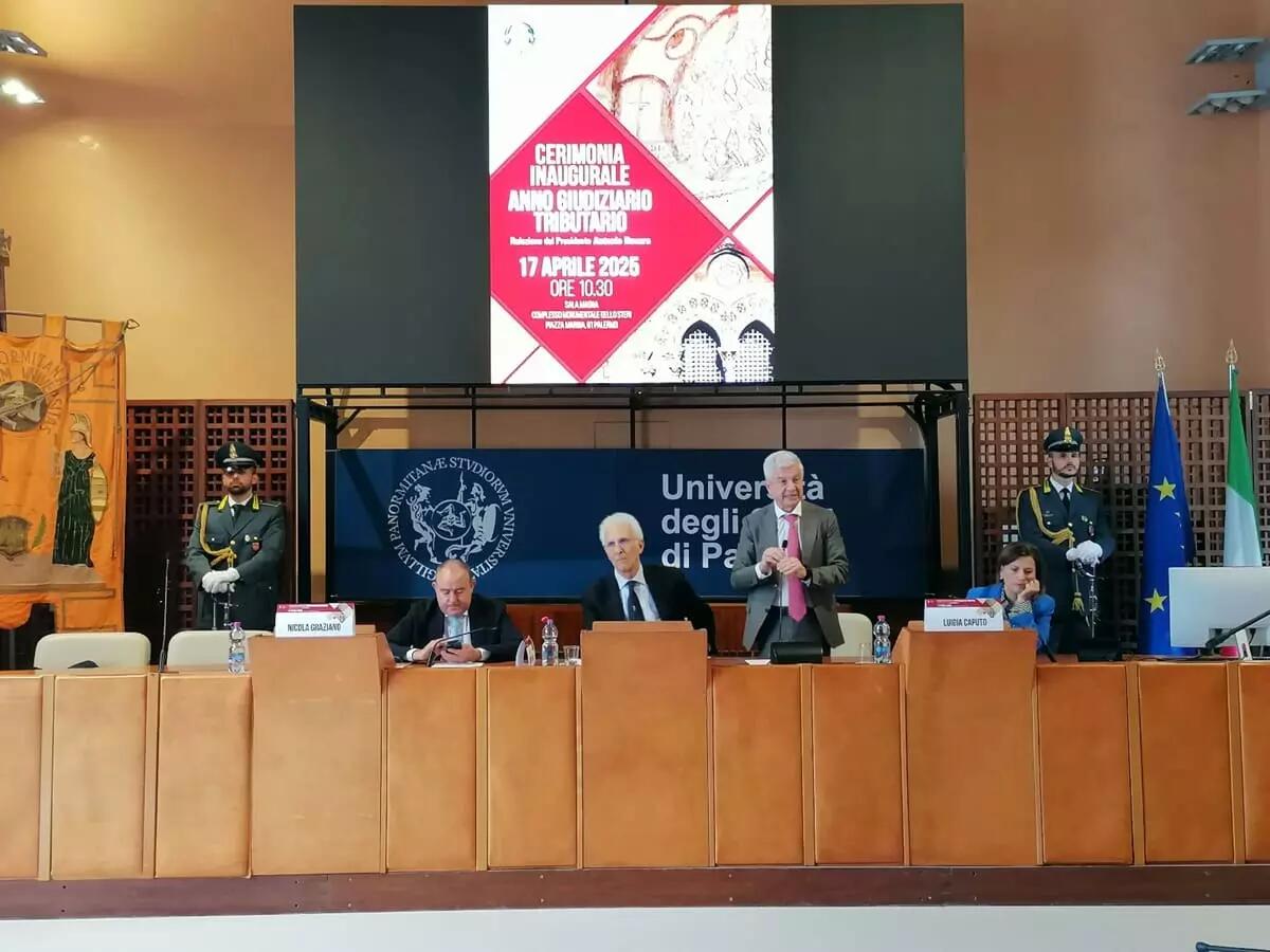A Palermo l’inaugurazione dell’Anno giudiziario tributario 2025, la cerimonia a Palazzo Steri -
