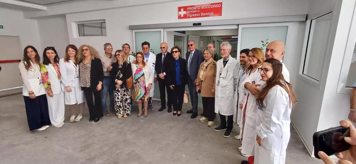 Palermo, operativa la nuova area del pronto soccorso dell’ospedale “Cervello” -