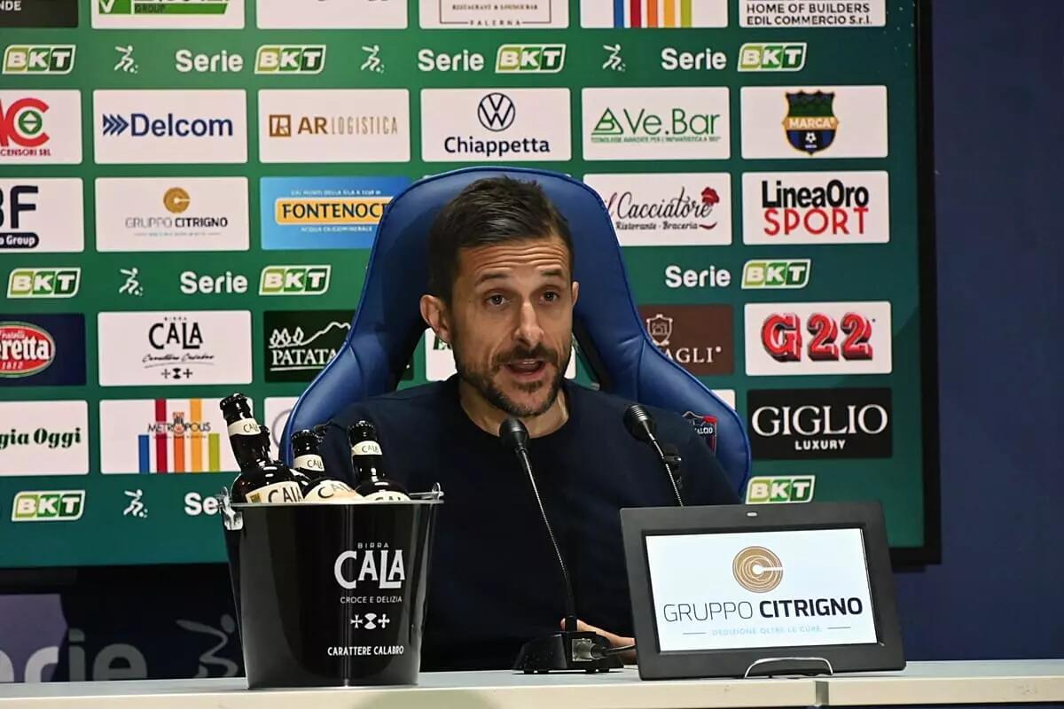 Palermo, Dionisi ” A Catanzaro per non ripetere gli errori dell’andata” -