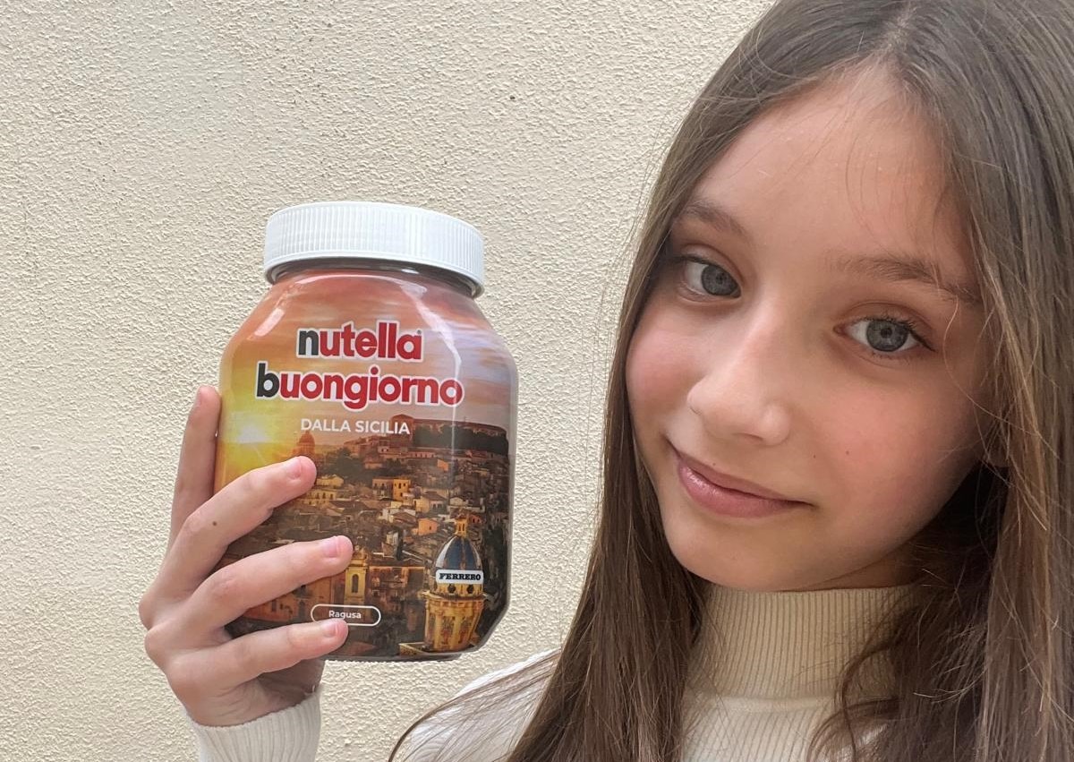 Matilde Tuccio, protagonista dello spot Nutella