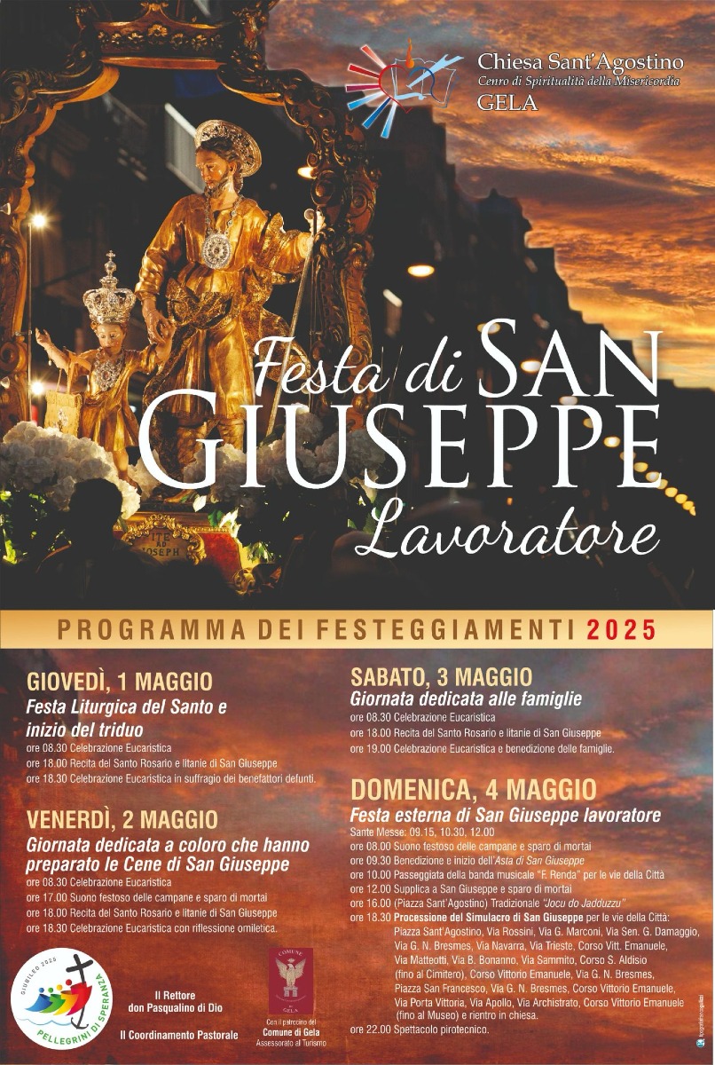 Gela si prepara alla Festa di San Giuseppe lavoratore