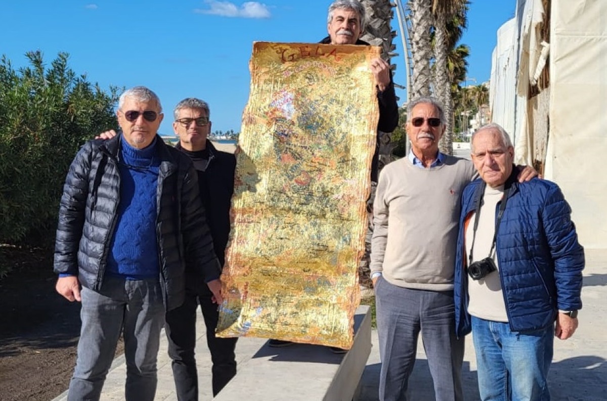 La liberazione dal nazifascismo e l'arte, all'ambasciata italiana a Washington esposta "La porta di Gela" -