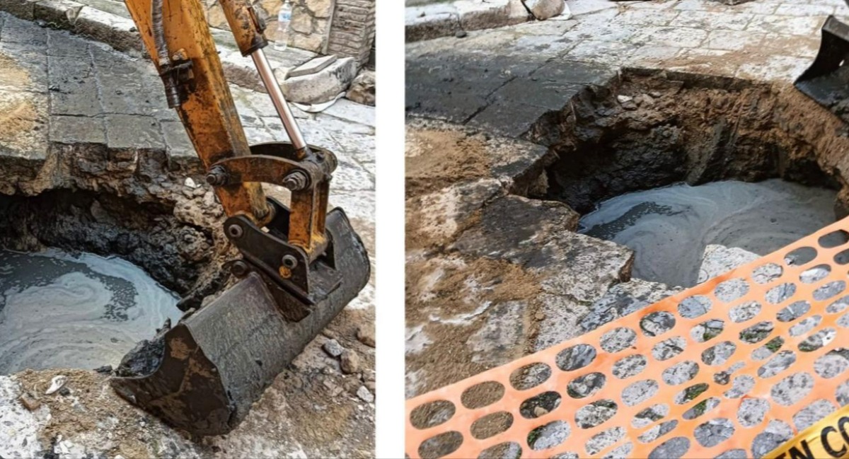Via Epicarmo, Cavallo: "Grave perdita fognaria da risolvere con urgenza"