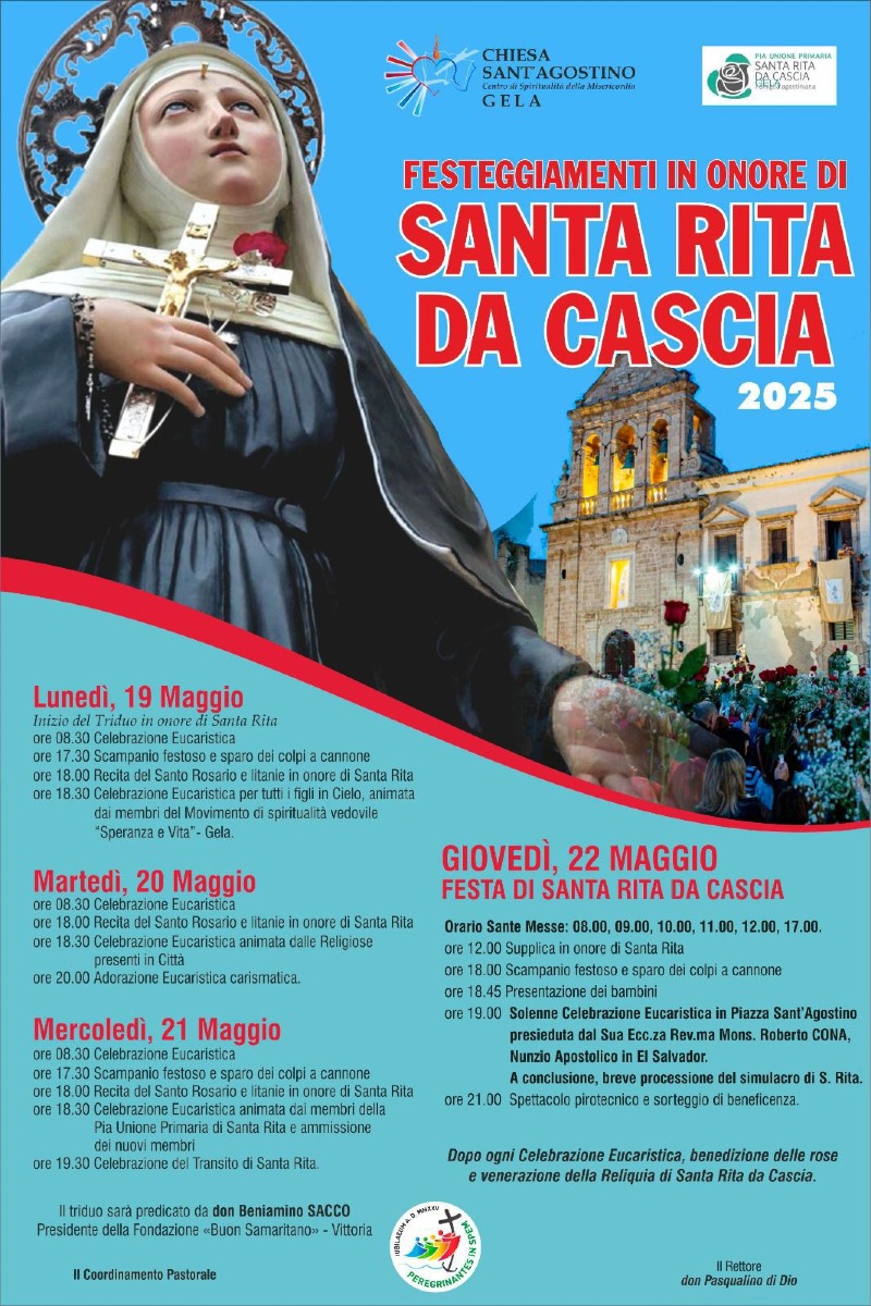  Al via i festeggiamenti in onore di Santa Rita   - 