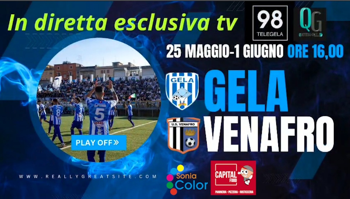 Le semifinali play off del Gela in diretta su telegela, Cacciola: col Venafro daremo tutto - 