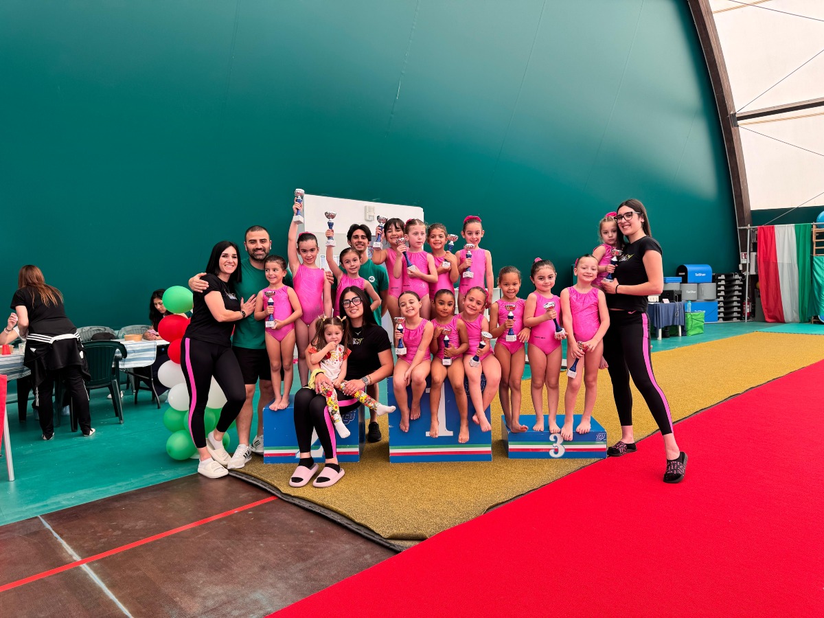 Brillano le atlete dell’ASD Acrobatic Group alla 3ª prova Gym Friend - 