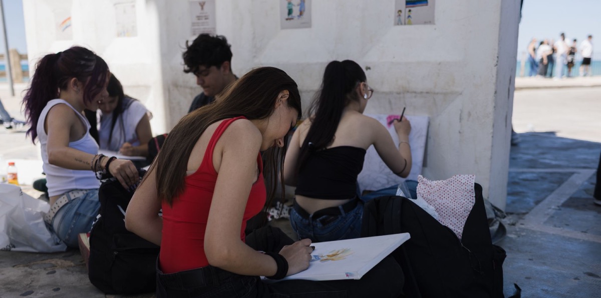 Giornata dell’arte, sfogo e svago per gli studenti - Foto di Davide Gerbino 