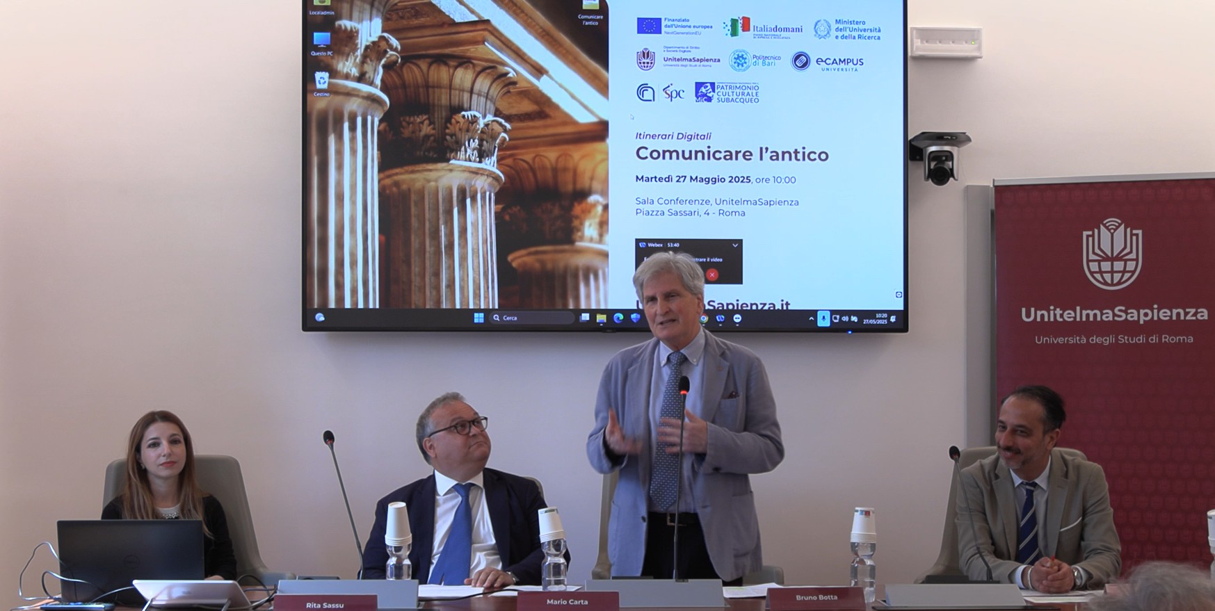 A UnitelmaSapienza un incontro su “Comunicare l’antico” - 