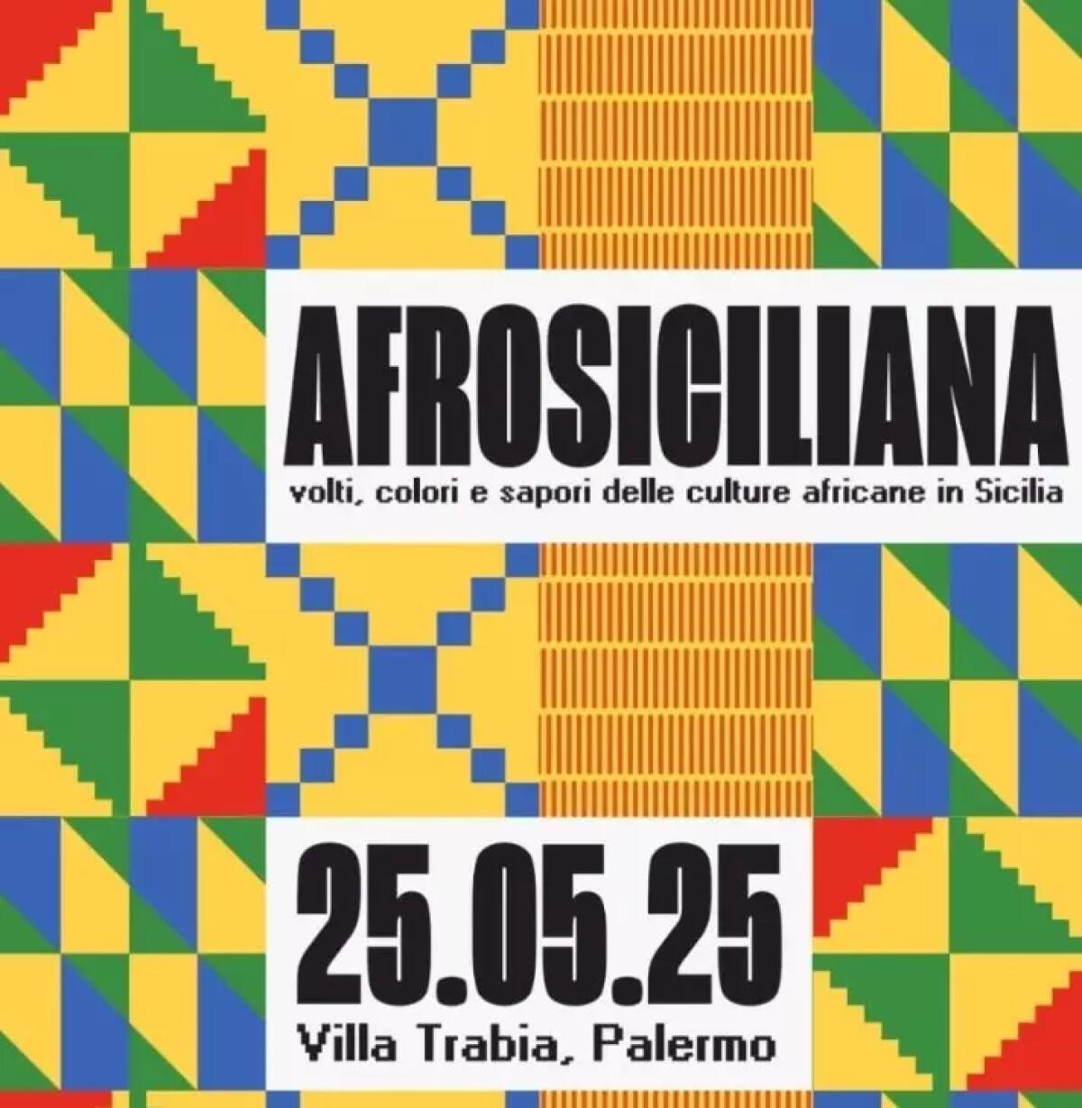Il 25 maggio a Palermo “Afrosiciliana”: volti, colori e sapori delle culture africane - 