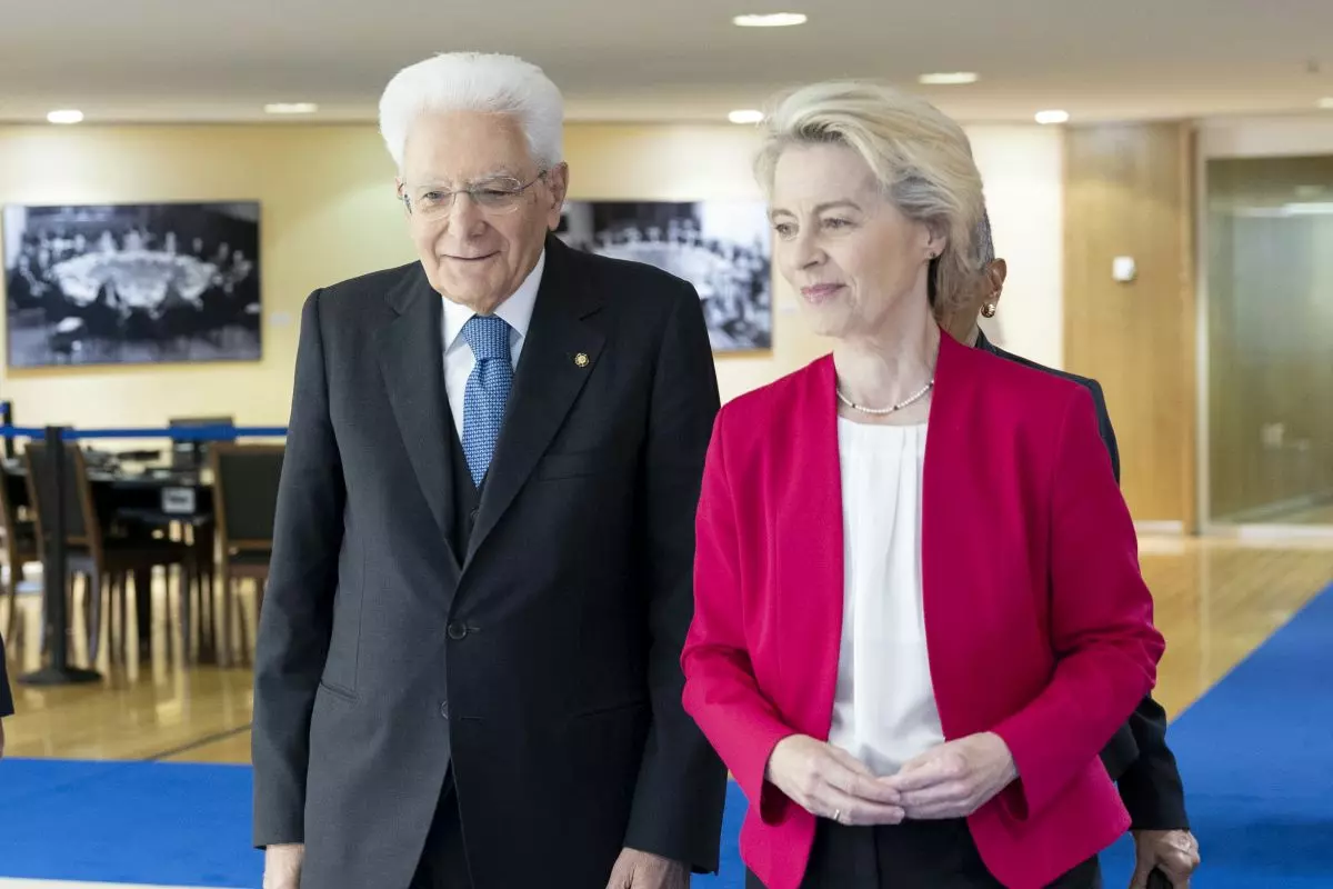 Ue, Von der Leyen a Mattarella “Risponderemo all’appello ‘Nessun dorma’” - 