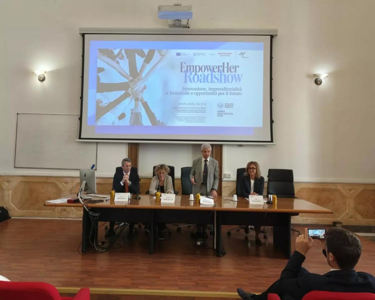 Unipa lancia EmpowerHer, roadshow sull’imprenditorialità al femminile -