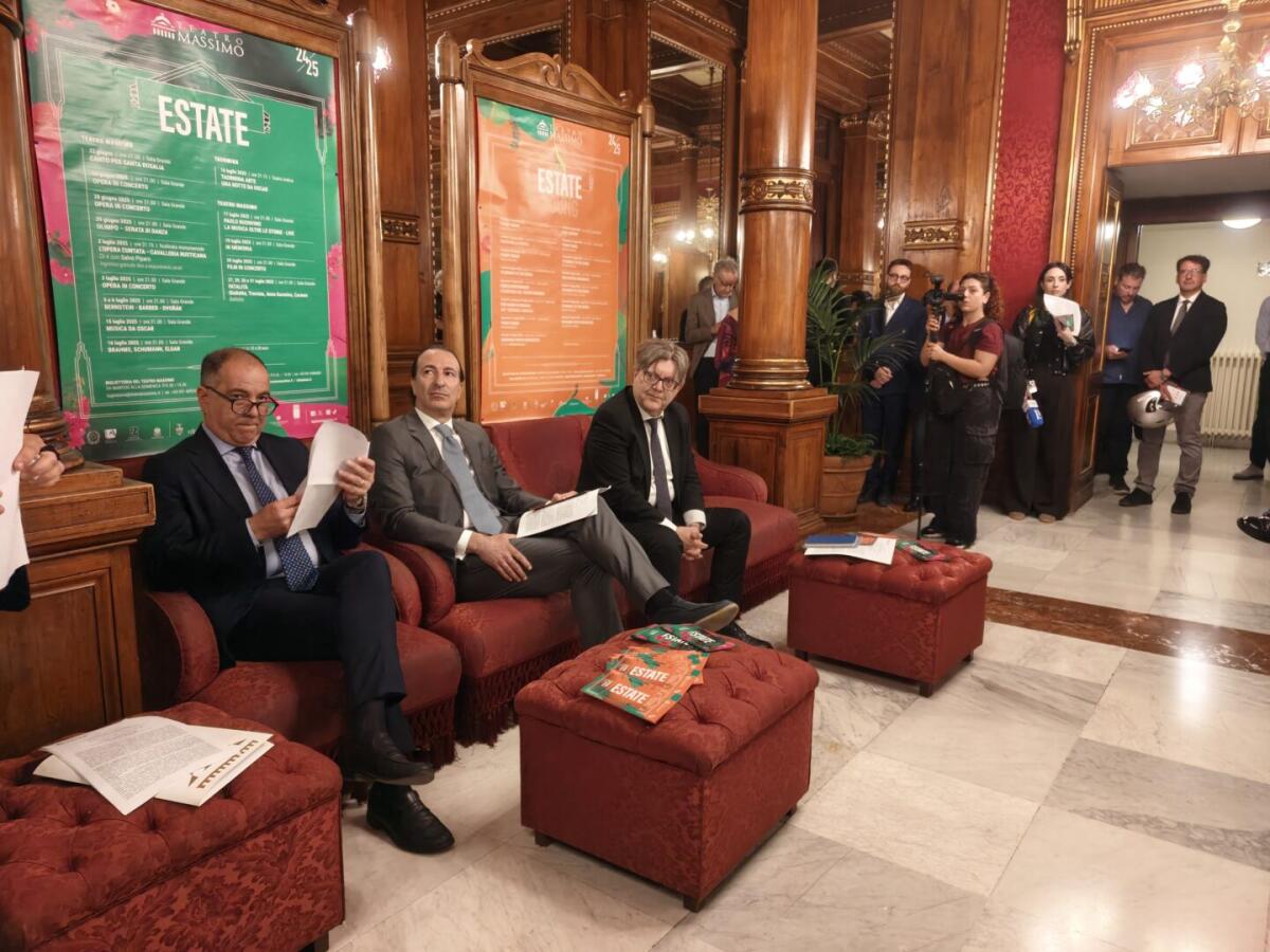 Presentato il programma della stagione estiva del Teatro Massimo di Palermo - 