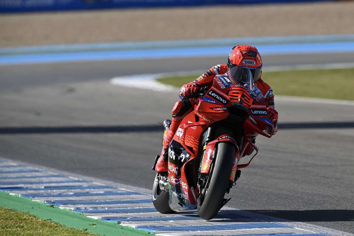 Marc Marquez primo nella practice di MotoGp a Le Mans - 