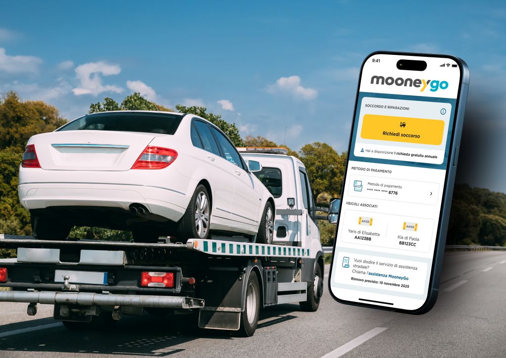 MooneyGo completa l’offerta del telepedaggio con l’assistenza stradale - 