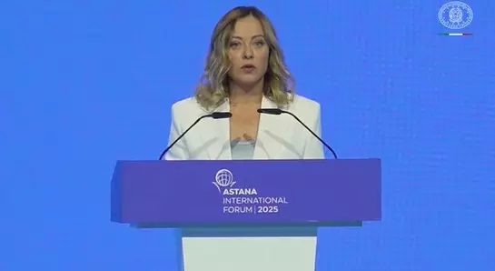 Meloni “Momento storico nelle relazioni tra Italia e Asia centrale” - 