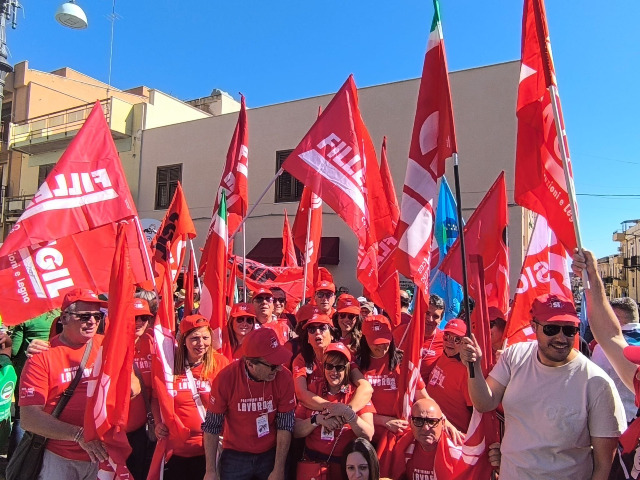 Giudice alla manifestazione nazionale Cgil,
