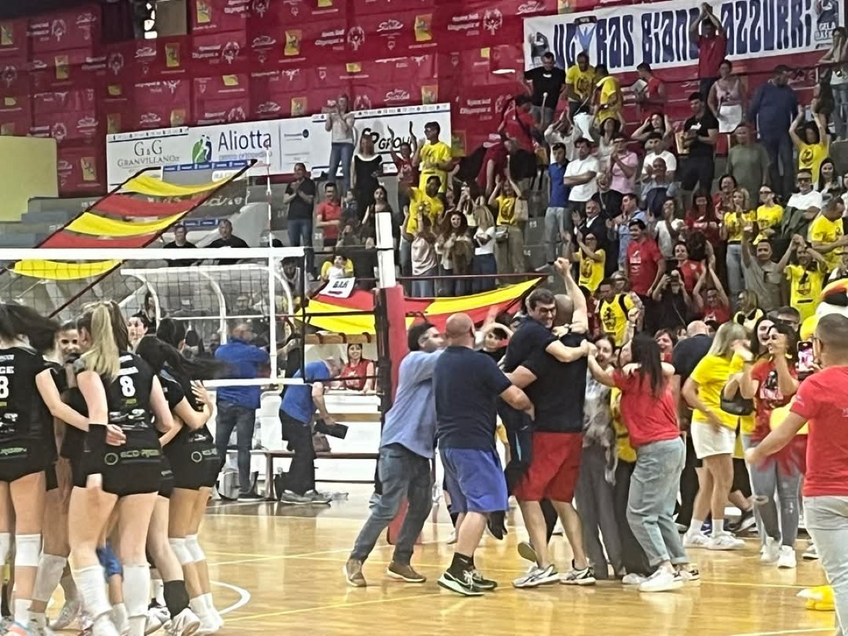 La Nuova Città di Gela va, sconfitta l'Auto System Palermo: ora la finale per la B2 -