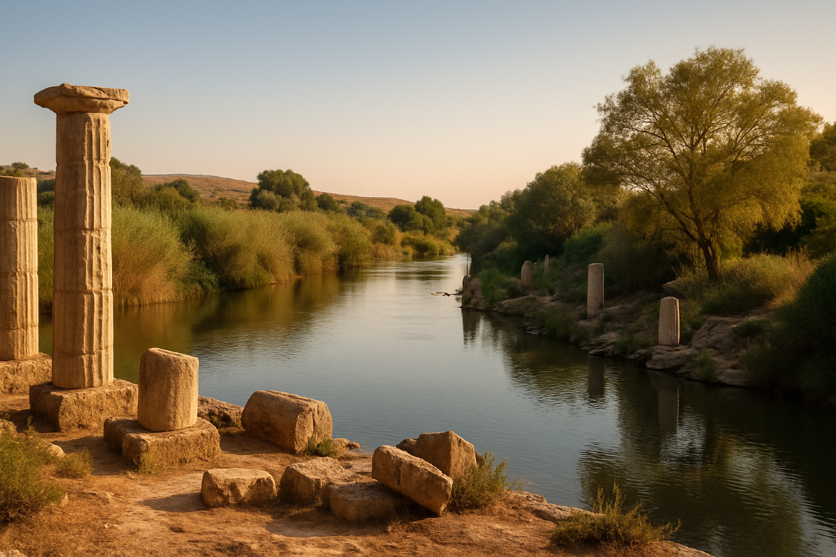A Gela lo chiamano "Il fiume delle colonne" | Ecco di cosa si tratta e la sua leggenda - Immagine di fantasia