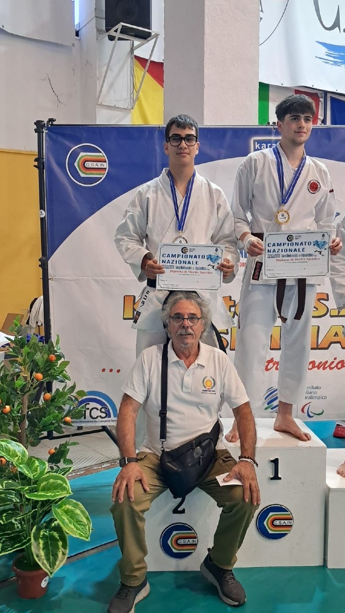 Nicola Buscemi conquista il 2° posto nel Kata -