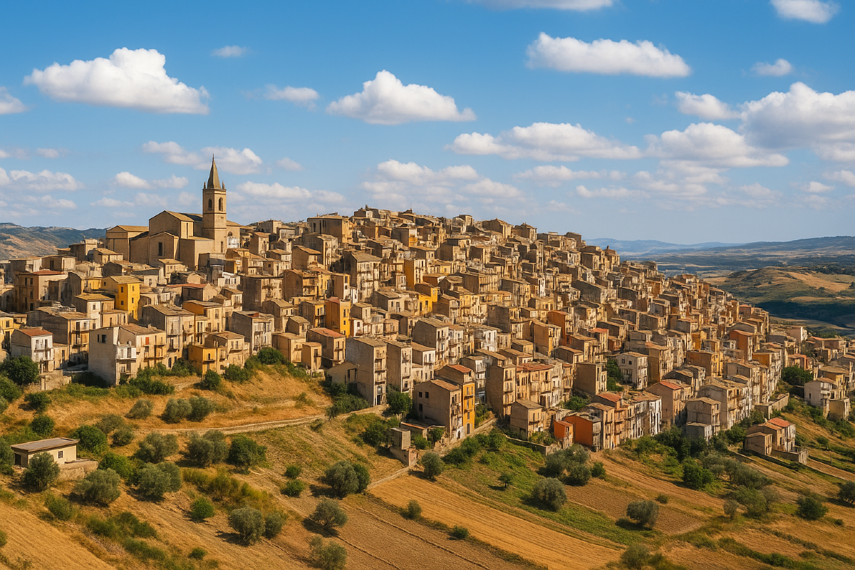 Il borgo nisseno che ha cambiato nome e destino | Milena e la sua evoluzione negli anni - Immagine di fantasia