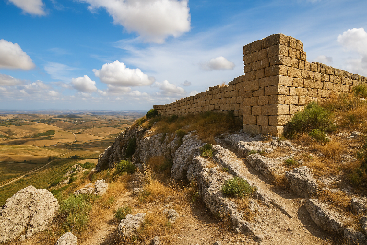 Il sito arcaico che sta sorprendendo chi lo visita | Monte Desusino e le mura tra Gela e Butera - Immagine di fantasia