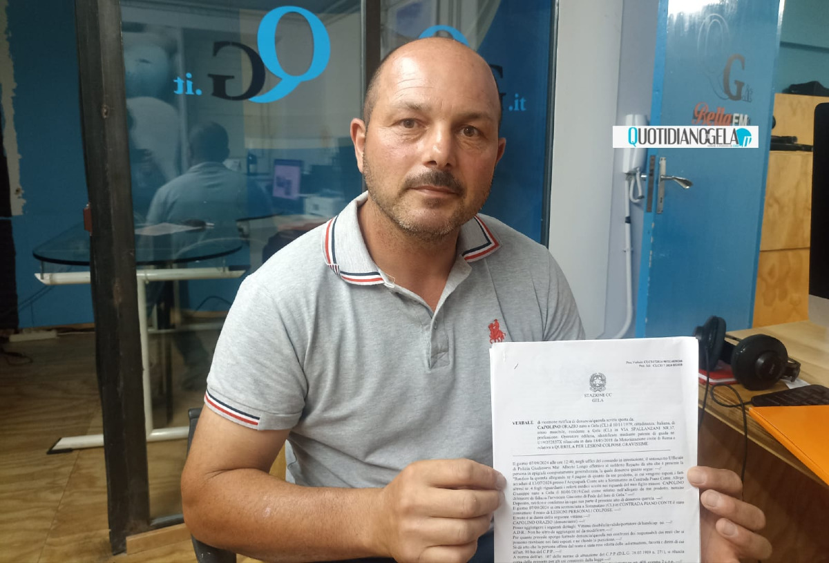 Il figlio rischiò di annegare, Capolino: "Ho denunciato ma nessuna risposta dalla procura di Caltanissetta" - Orazio Capolino