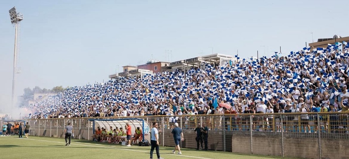 Stadio “Presti”, prime ispezioni della LND - Foto di Davide Gerbino