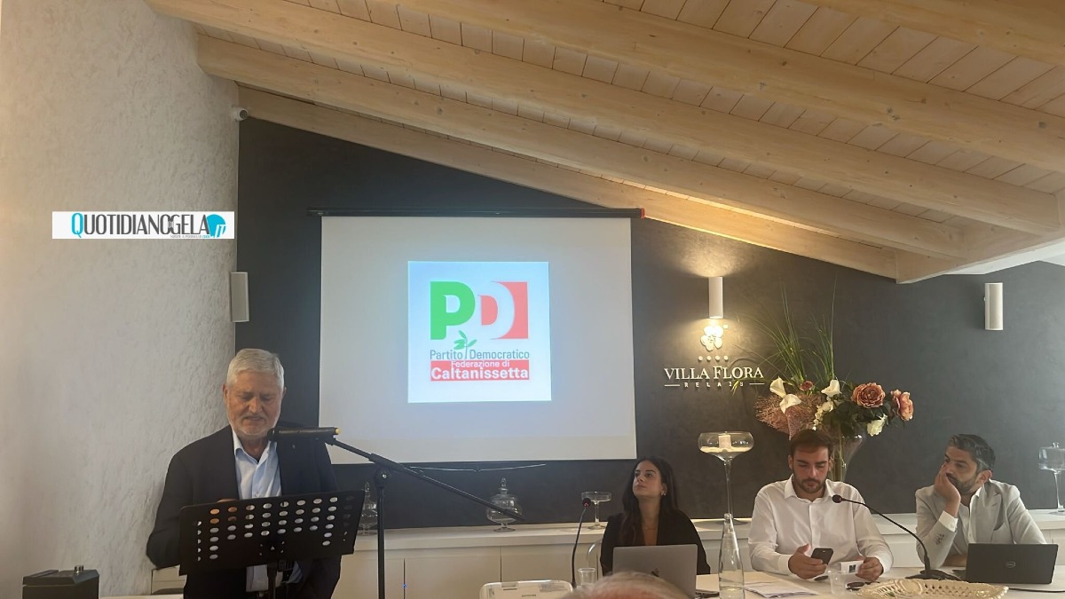 "Fronte progressista e alternativo insieme ai civici", Arancio: "Con Di Stefano, tante priorità" - Arancio nel corso del congresso provinciale dem