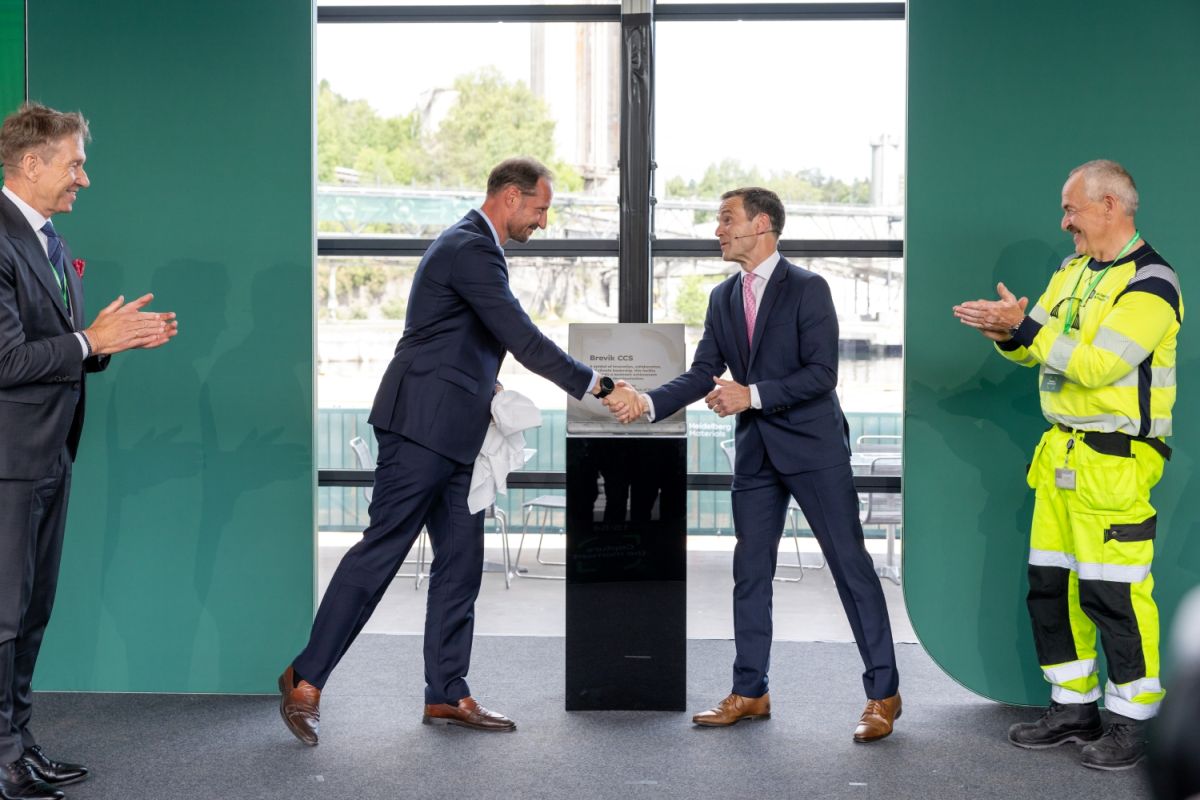 Edilizia sostenibile, Heidelberg Materials inaugura impianto in Norvegia - 