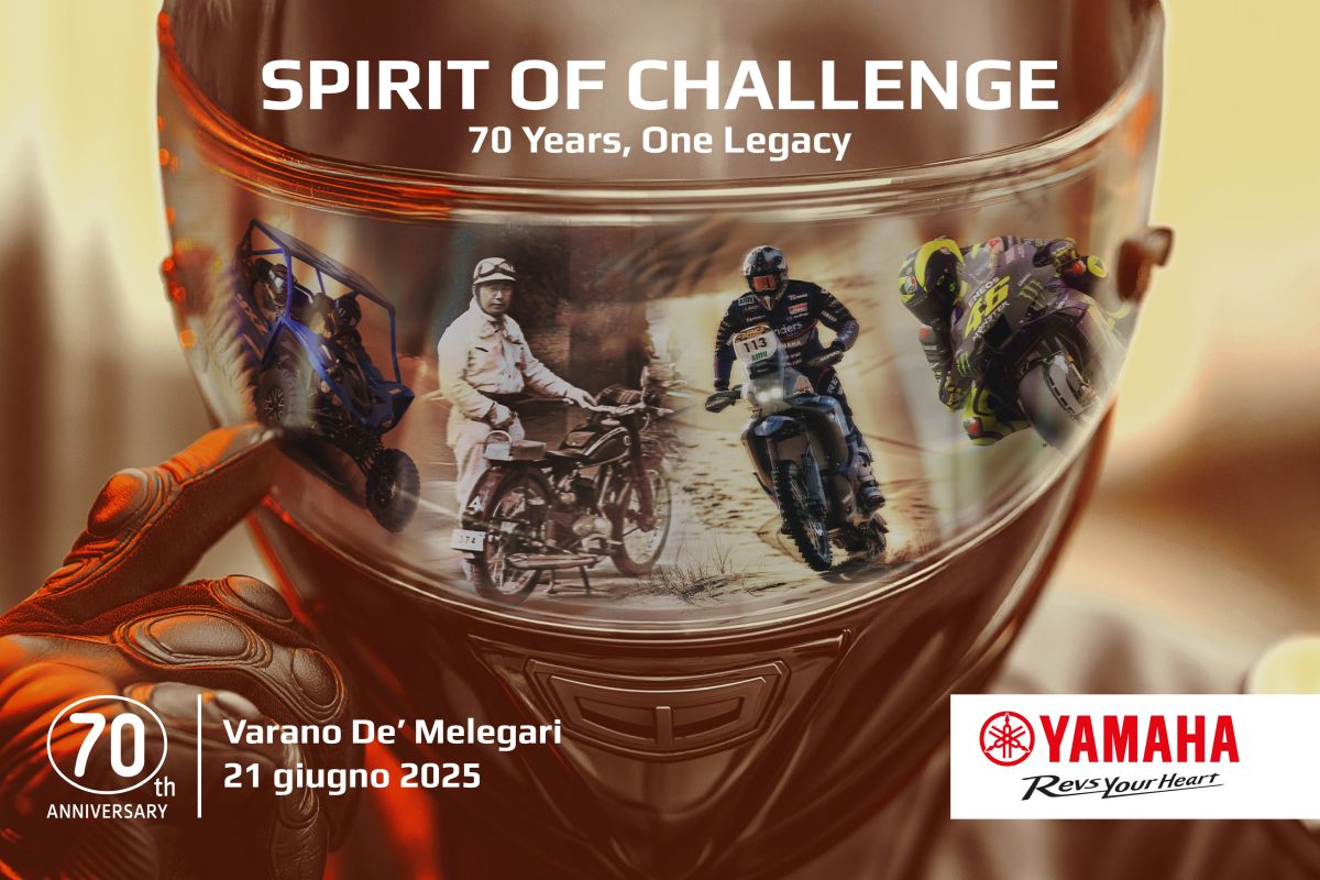 Yamaha celebra 70 anni di passione sulla pista di Varano - 
