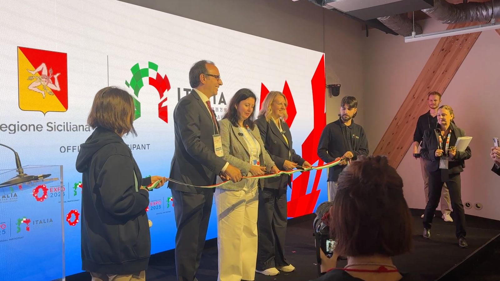 All’Expo di Osaka taglio del nastro per la settimana siciliana -