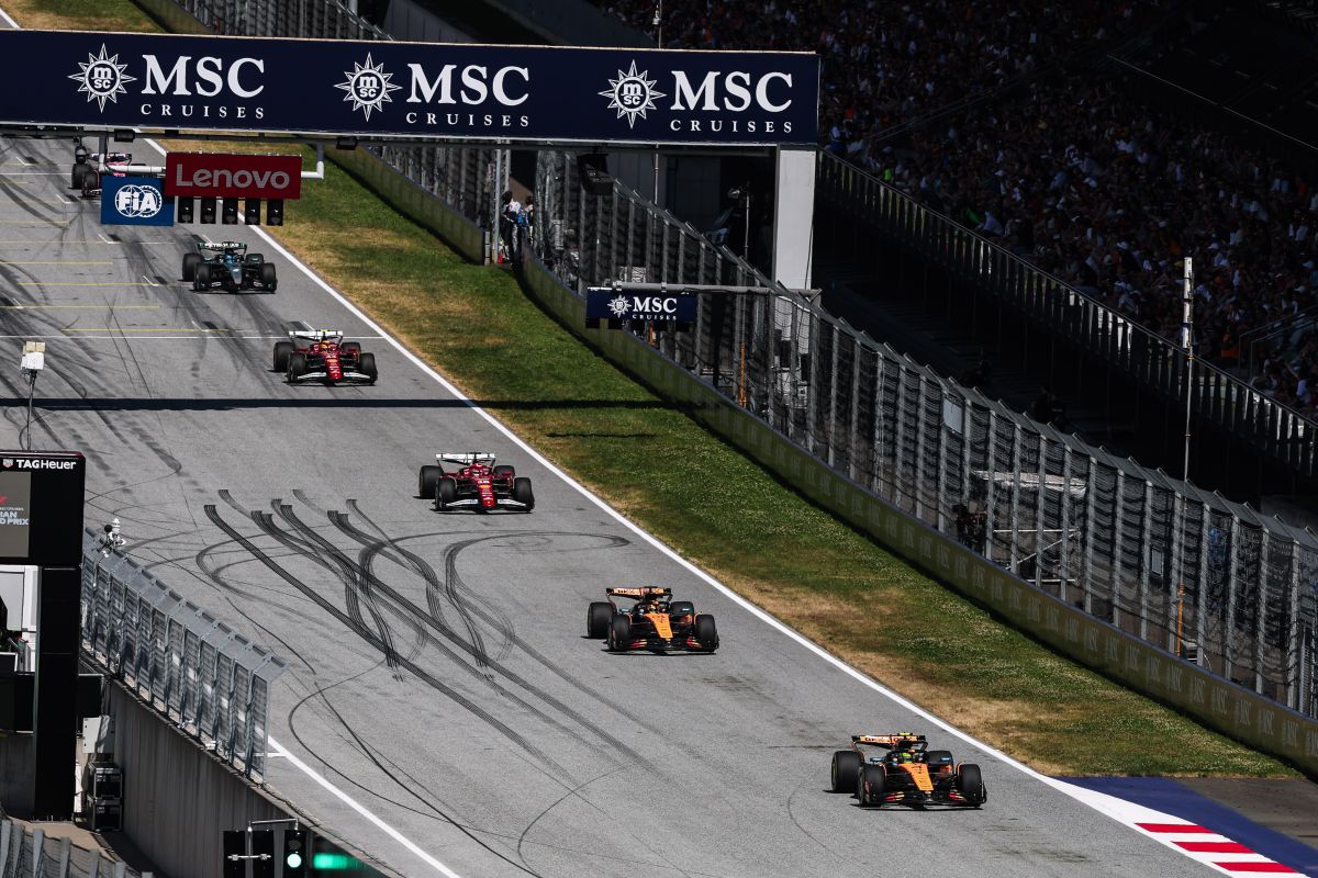 Doppietta McLaren Norris-Piastri in Austria, 3° Leclerc -