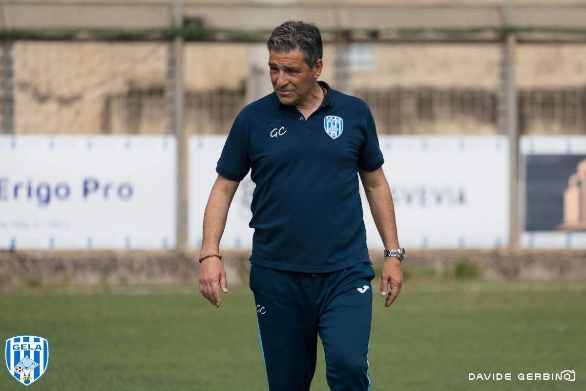 Il Gela riparte dalle conferme: Cacciola sarà l'allenatore anche per il campionato di serie D - Gaspare Cacciola