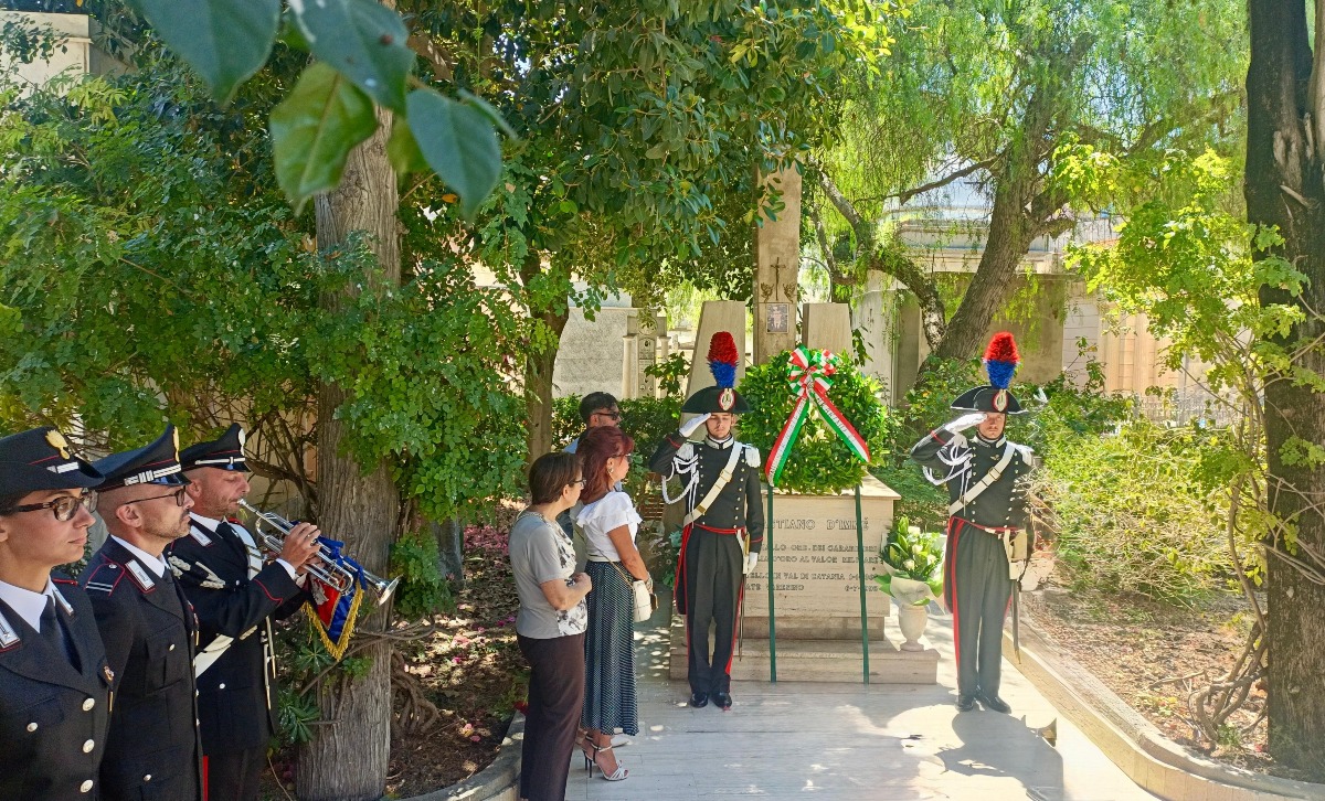 Conferita al Maresciallo Sebastiano D’Immè la “Medaglia d’Oro al Valor Militare alla Memoria” -