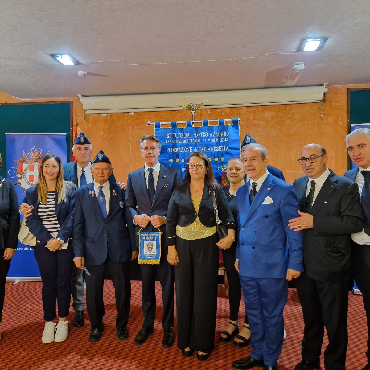 Il “Nastro Azzurro” di Gela incontra Emanuele Filiberto di Savoia a Caltanissetta - 